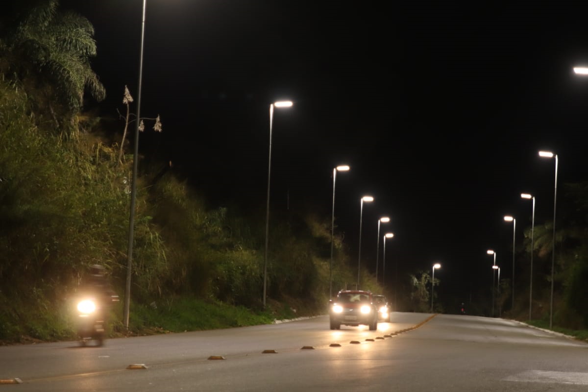 Nova iluminação traz segurança aos motoristas