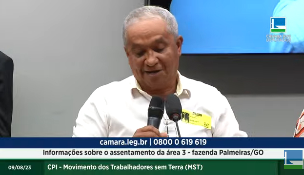 CPI do MST ouve depoimento de ex-integrante do movimento