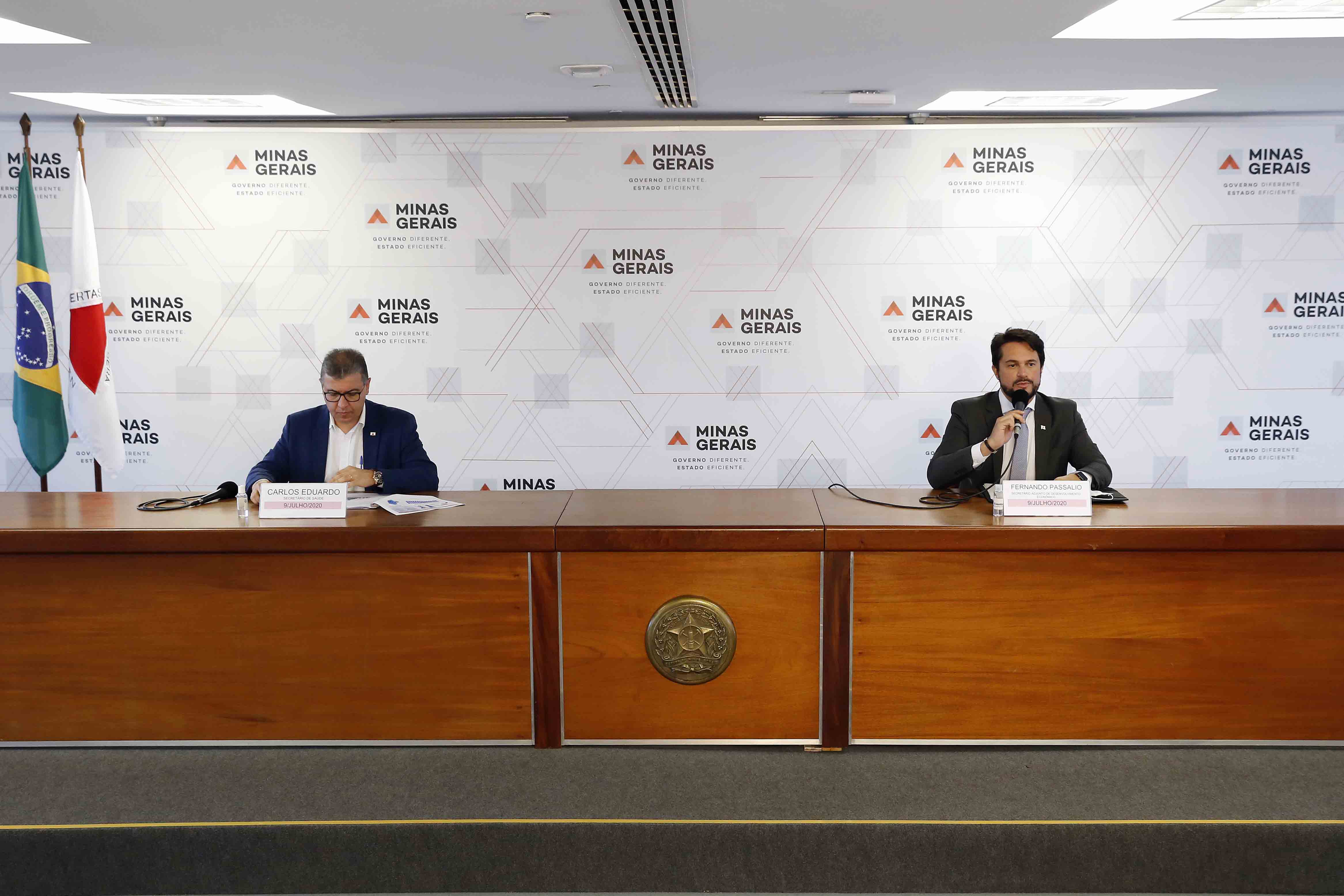 Governo de Minas faz homenagem a vítimas da covid-19 e aos profissionais de Saúde