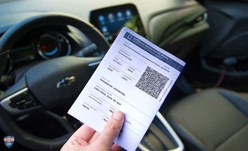 CRLV 2023 começará a ser exigido para veículos com finais de placa 1, 2 e 3 nesta semana