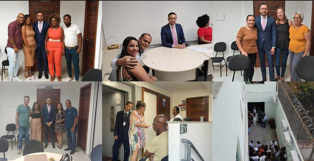 Cejusc de Sabará realiza mutirão de audiência para viabilizar casamento comunitário