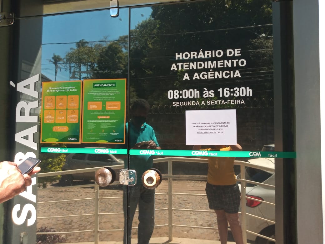 Clientes da Cemig podem agendar atendimento presencial em Sabará