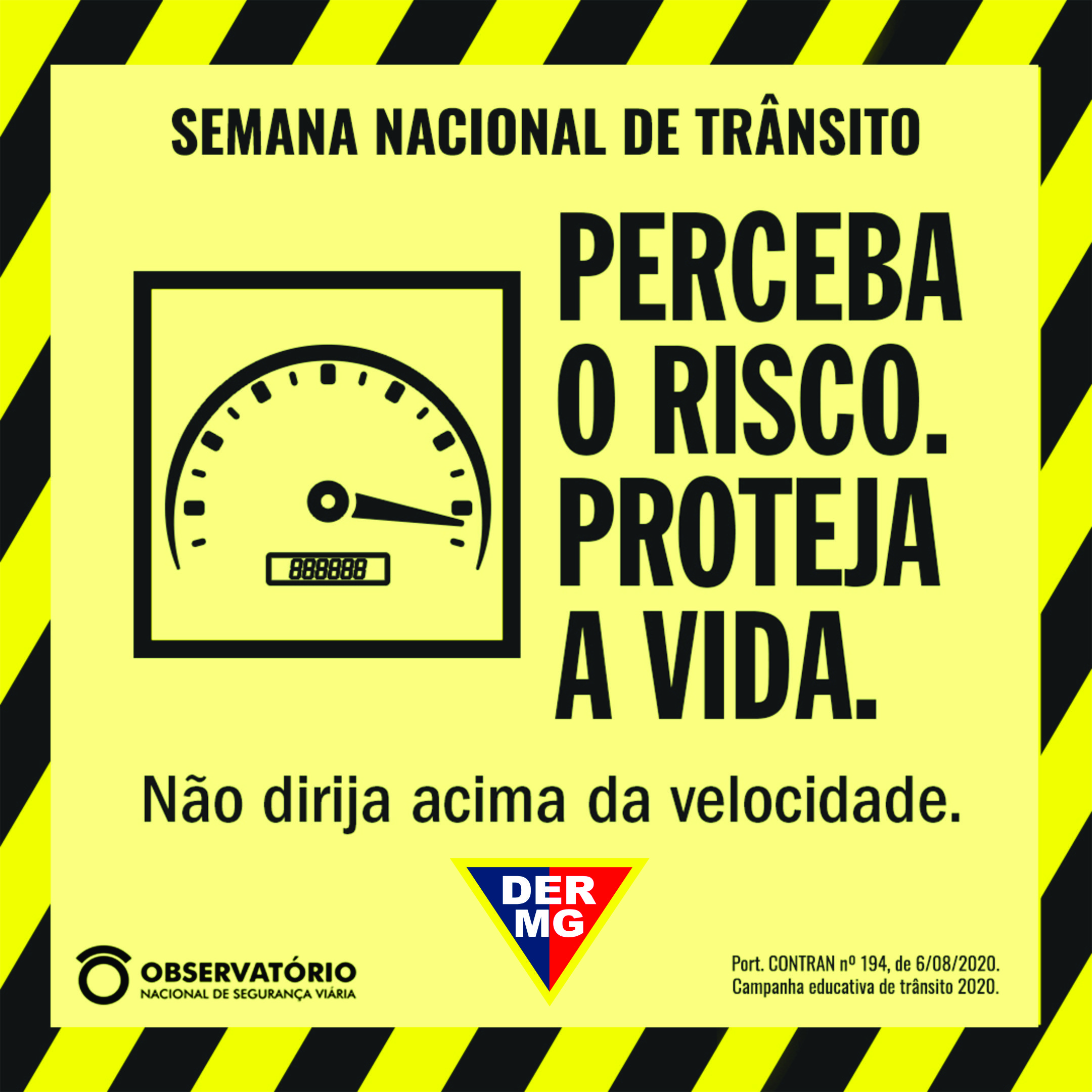Governo promove campanha na Semana Nacional de Trânsito 