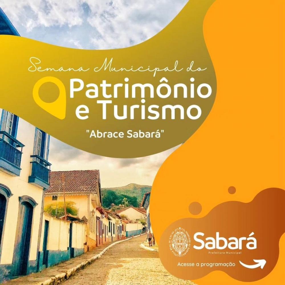 Divulgada programação da Semana Municipal do Patrimônio e do Turismo