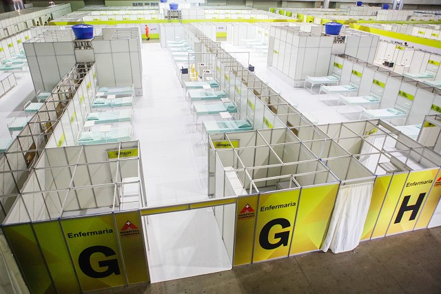 Governo oficializa fechamento do hospital de campanha