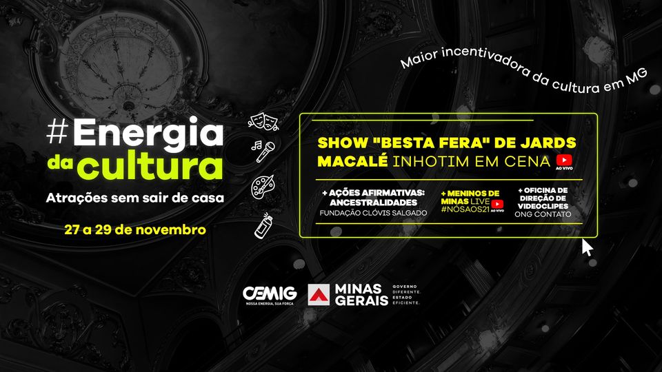 Cemig oferece oficina gratuita de direção de videoclipes 