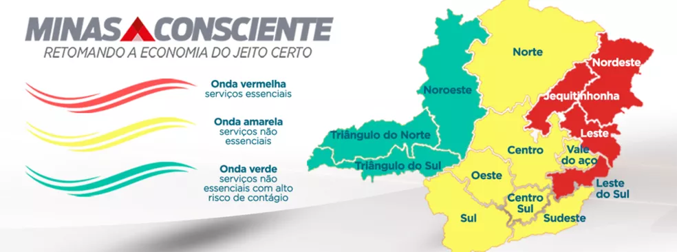 Sabará regride para a onda amarela do Minas Consciente