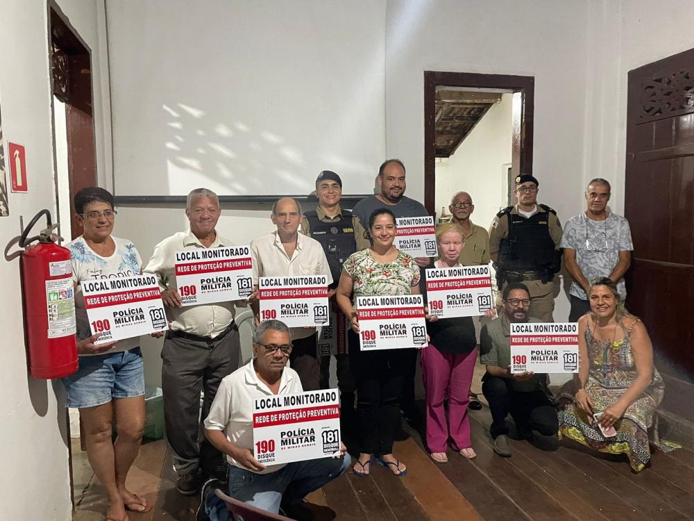 Polícia Militar promove rede de Proteção Preventiva no bairro Paciência em Sabará