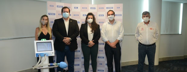 FIEMG doa equipamentos médicos para unidades do SAMU 