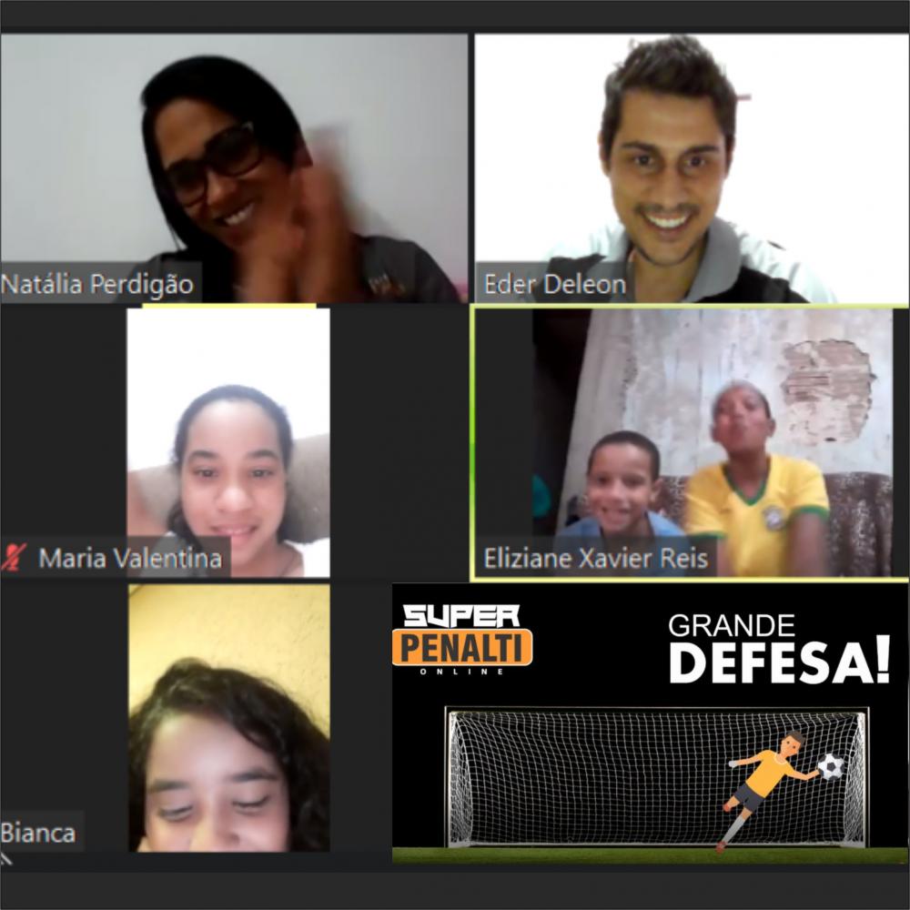 Equipe de Sabará vence competição de pênalti online