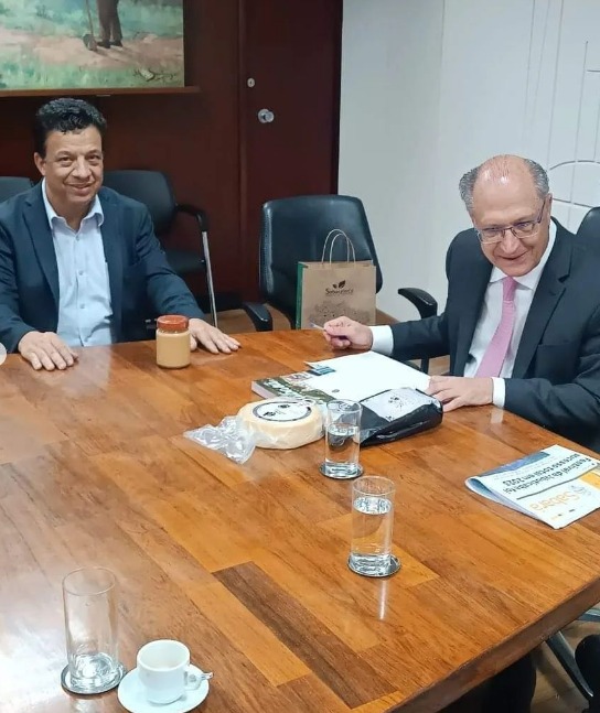 Wander Borges e Geraldo Alckmin: parceria fortalece desenvolvimento e cultura