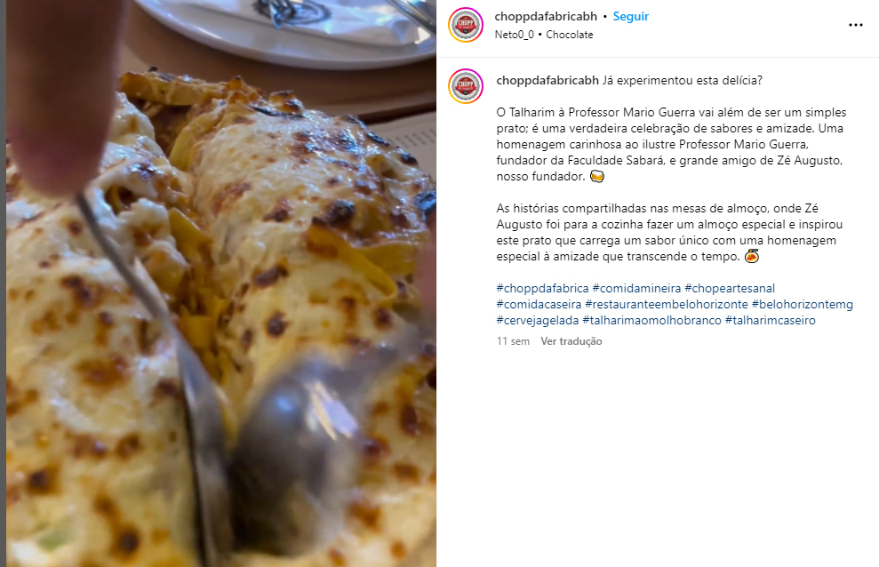 Chopp da Fábrica: Uma Homenagem Deliciosa ao Professor Mário Guerra