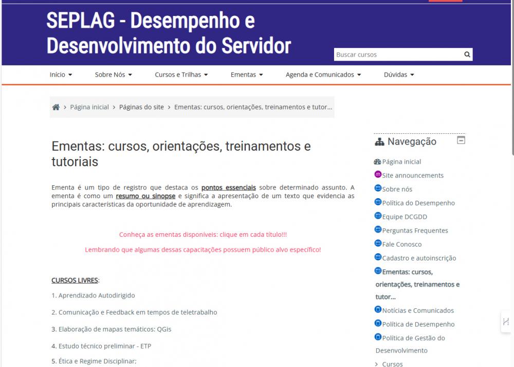 Seplag disponibiliza 43 cursos e trilhas de aprendizagem para servidores estaduais no programa Capacitar EaD