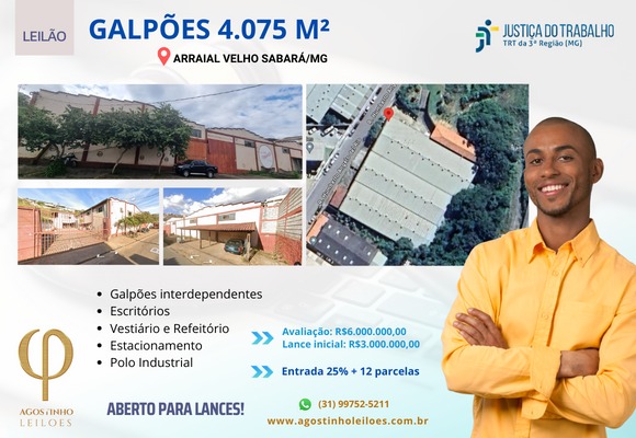 Leilões da Justiça do Trabalho de Sabará: Uma janela de oportunidades para investidores