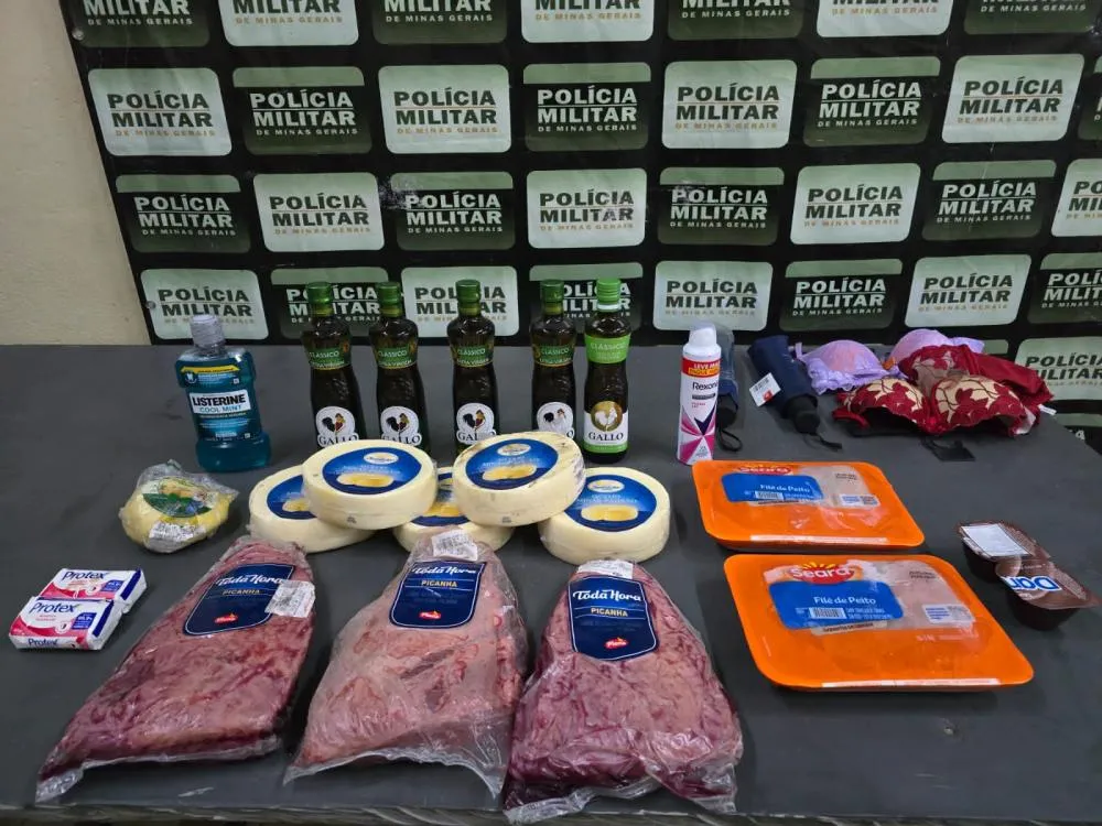 Prisão em Flagrante: ladrões são detidos após furto no BH Supermercados