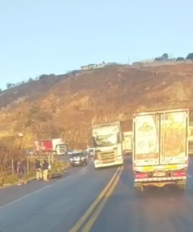 Motociclista morre em Acidente na BR-381, em Sabará