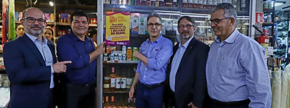 Governo de Minas lança Nota Fiscal Mineira, iniciativa que vai sortear prêmios de R$ 100 a R$ 1 milhão para consumidores