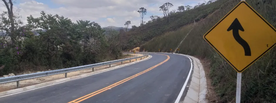 Governo de Minas conclui obras na MGC-262 entre Sabará e Caeté e beneficia mais de 180 Mil pessoas