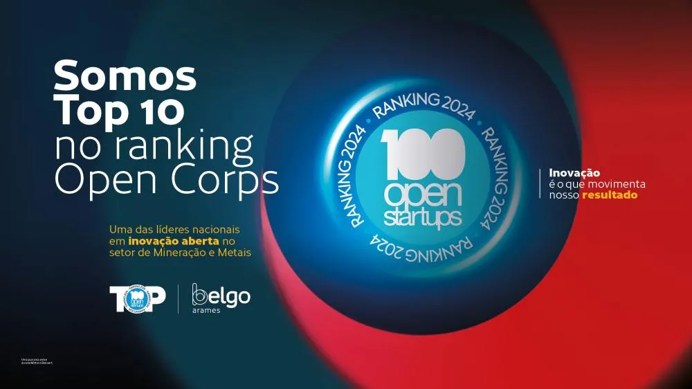 Belgo Arames está entre as empresas que mais se conectam com startups no Brasil