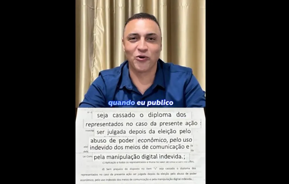 Professor Costela entra com ação contra Sargento Rodolfo, prefeito eleito com mais de 60% dos votos da população sabarense