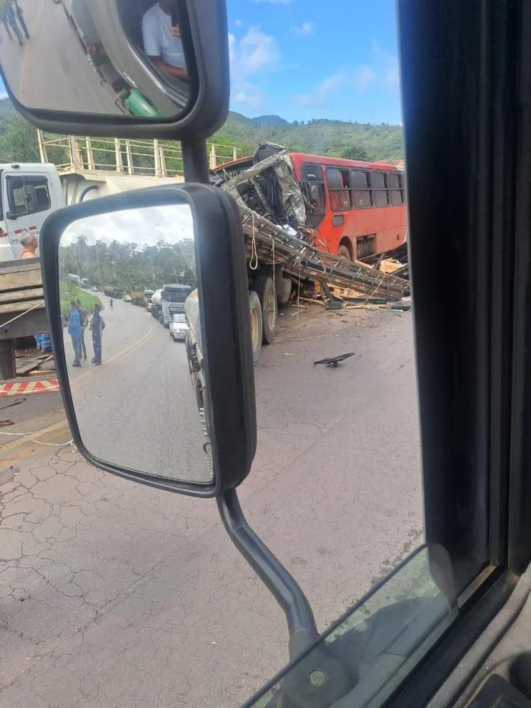 Acidente grave na BR 381 em Caeté