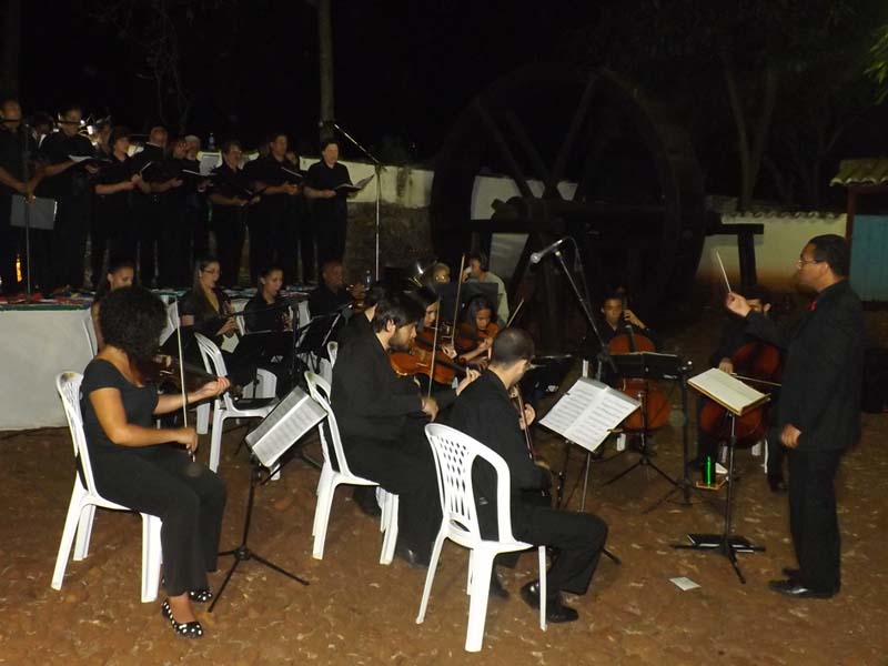 Banda Santa Cecília se apresenta no Museu do Ouro