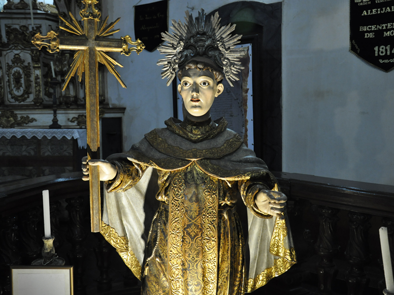 Riquezas deixadas pelo mestre em Sabará
