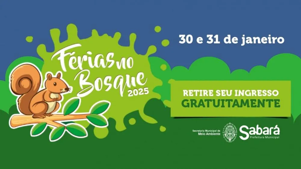 Diversão Garantida: Inscrições Abertas para o “Férias no Bosque” em Sabará