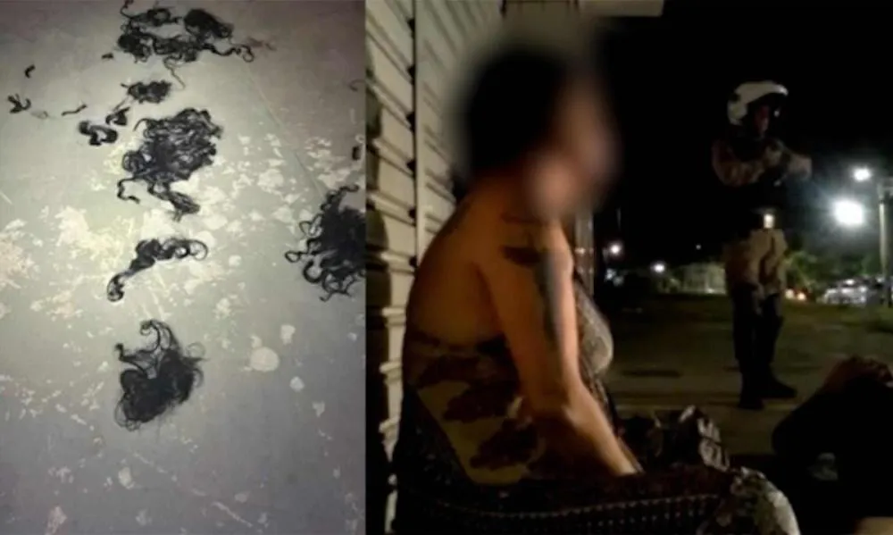 Homem é preso após jogar gasolina e cortar o cabelo de mulher em MG