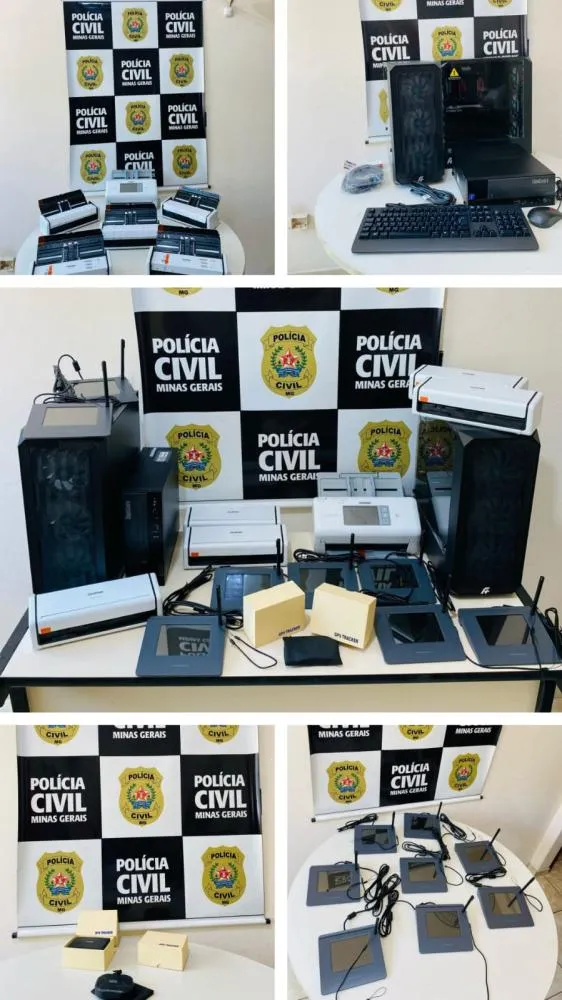 Polícia Civil de Sabará recebe novos equipamentos através de parceria com o TJMG