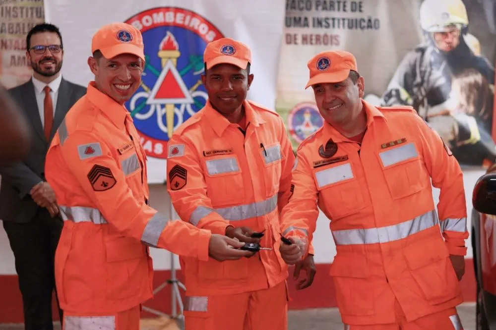 3ª Companhia de Bombeiros em Sabará recebe novas viaturas