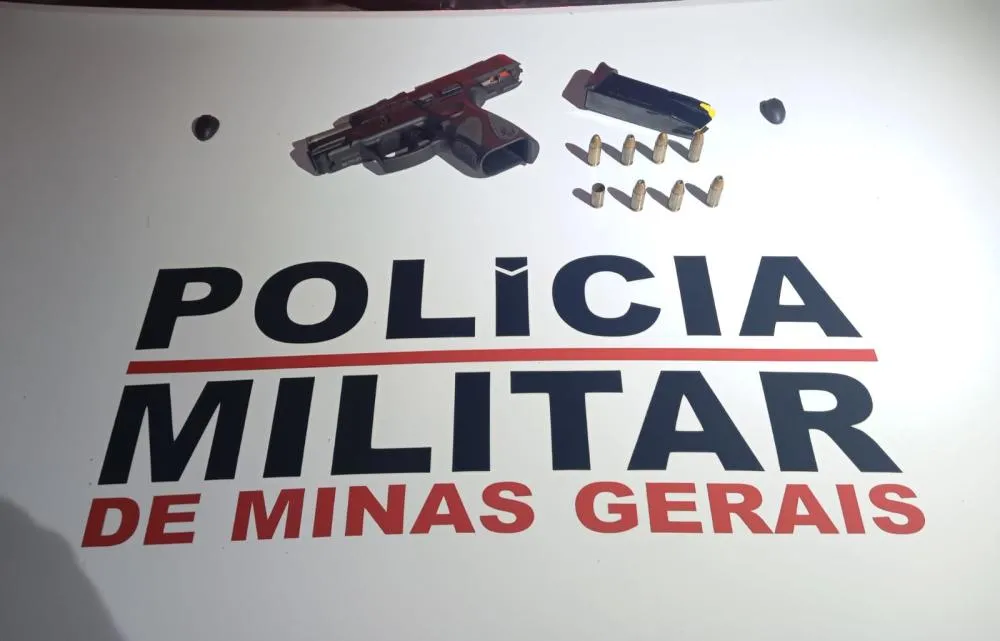 Homem é preso por porte ilegal de arma de fogo após disparo em via pública