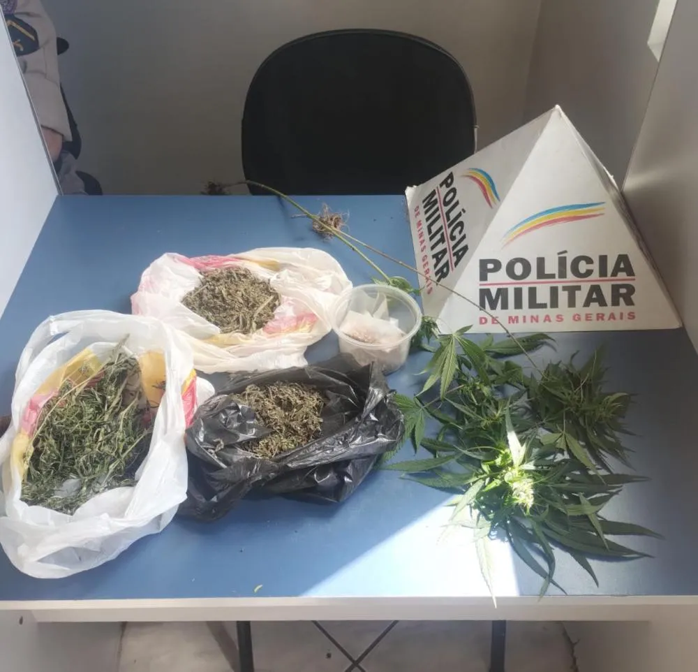 Polícia Militar prende homem por violência doméstica e tráfico de drogas em Sabará