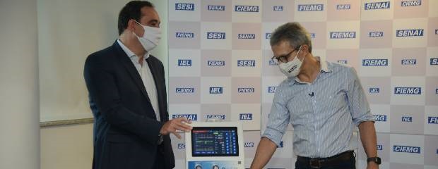 FIEMG doa mais respiradores para montagem de novos leitos de UTI