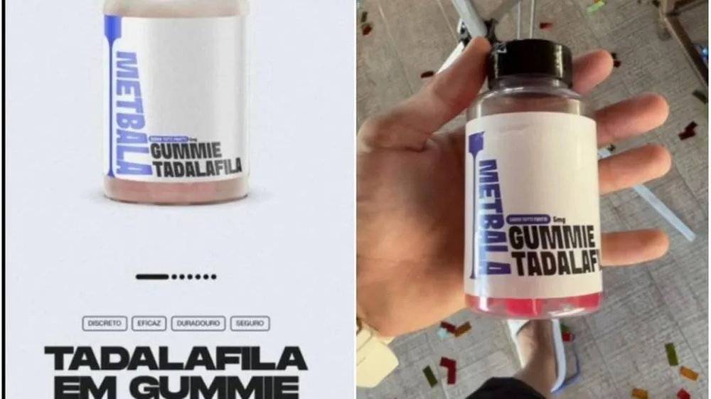 Anvisa proíbe bala gummy de tadalafila