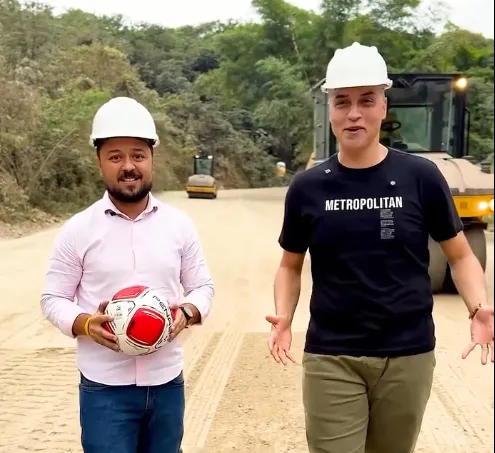 Obras na estrada entre Sabará e Nova Lima avançam com parceria entre prefeituras