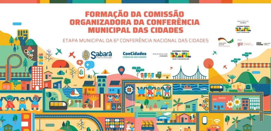 Participe da 1ª Conferência Municipal das Cidades de Sabará
