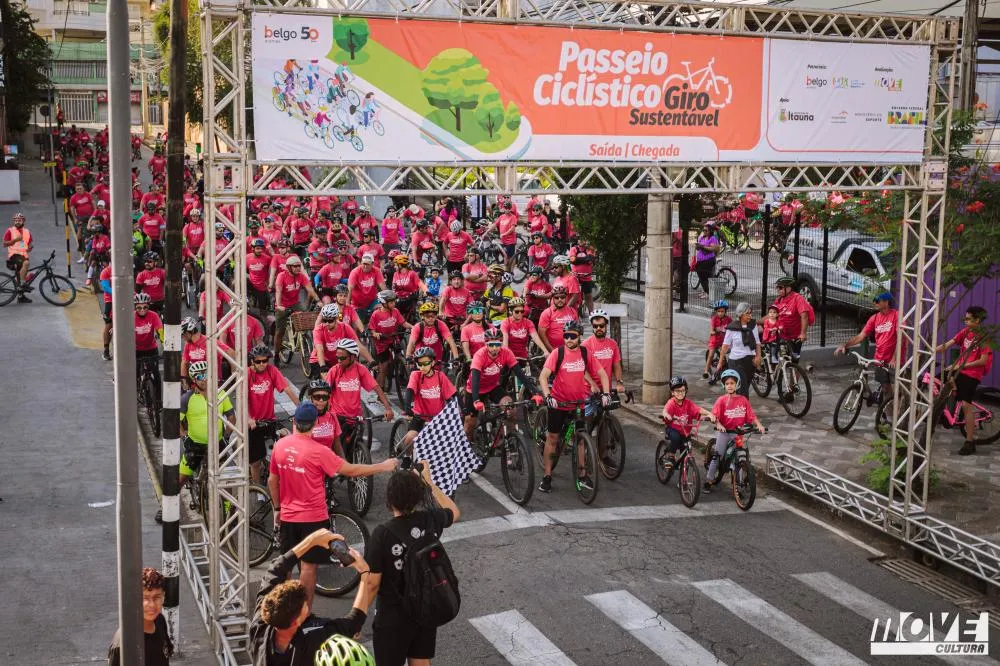 Giro Sustentável chega a Sabará com passeio ciclístico gratuito no dia 22 de junho