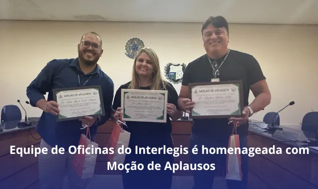 Oficina de Revisão da Lei Orgânica e Regimento Interno fortalece câmaras municipais e recebe moções de aplausos em Sabará e outras cidades de Minas