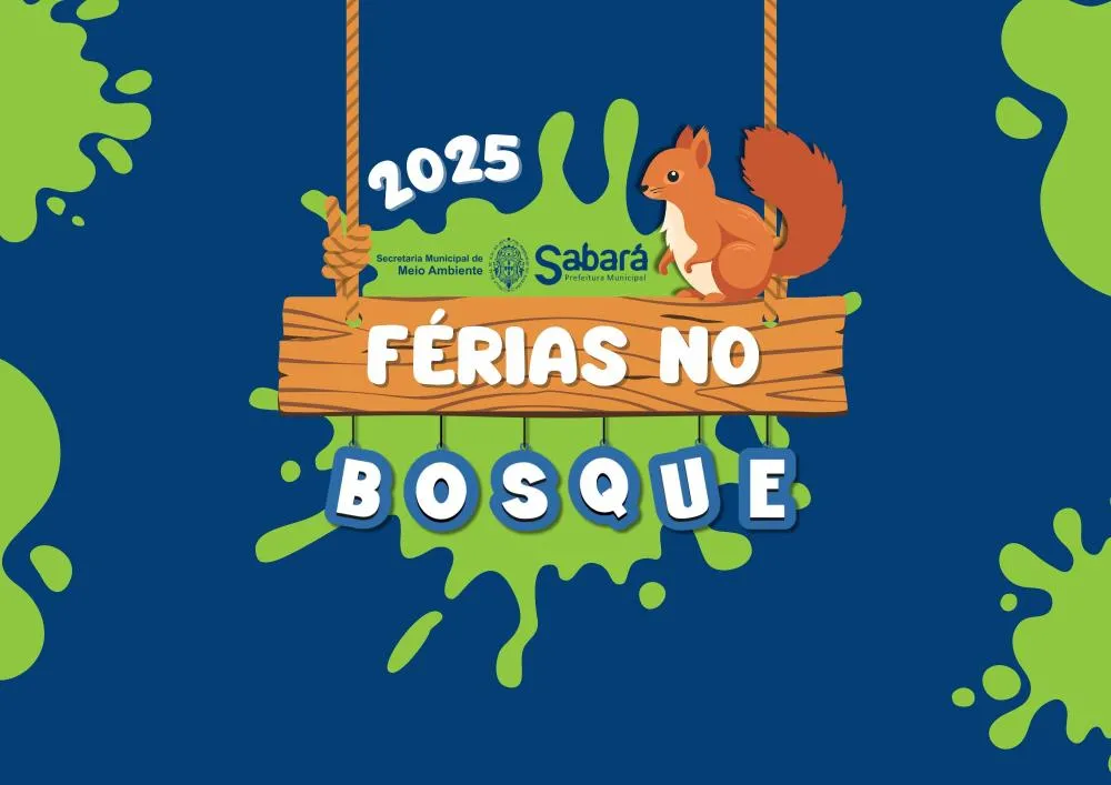 Férias no Bosque 2025 vai transformar o lazer das crianças em uma grande aventura na natureza