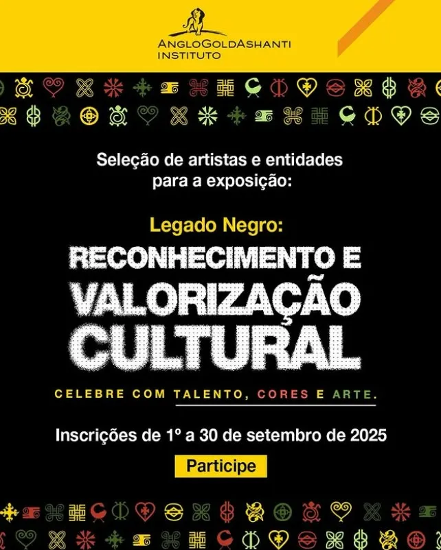 Instituto AngloGold Ashanti lança edital para exposição sobre legado negro