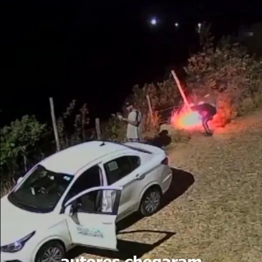 Polícia Civil prende suspeitos de incêndio criminoso em matagal no bairro Rosário, em Sabará