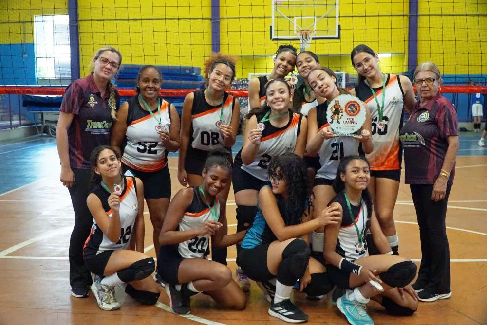 Praesa Vôlei Sub-17 é vice-campeão da 1ª Copa CEVA de Vôlei Feminino em Contagem