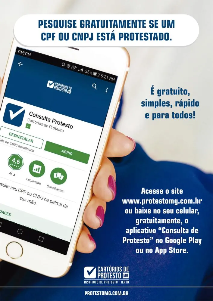Plataforma facilita cancelamento de protestos e ajuda moradores a regularizarem dívidas