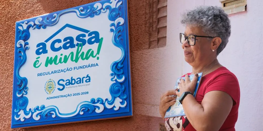 Sabará inicia o maior programa de regularização fundiária da história: “A Casa é Minha” beneficia milhares de famílias