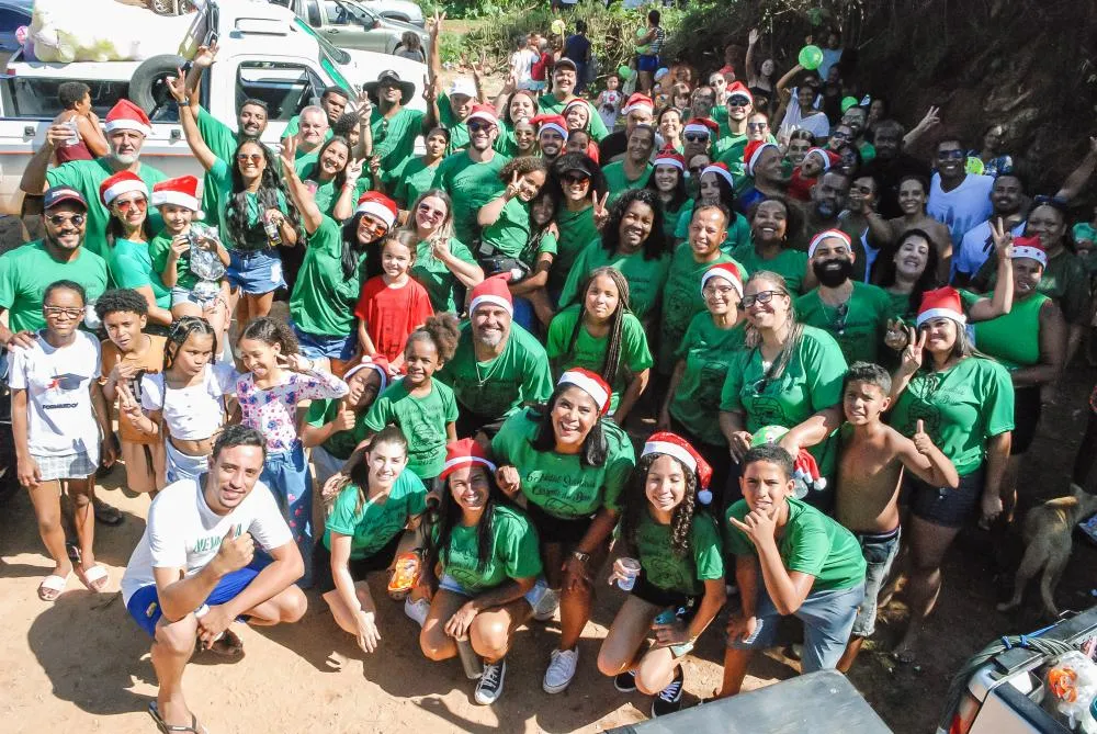 6º Natal Solidário Corrente do Bem leva alegria, presentes e esperança a crianças de Sabará