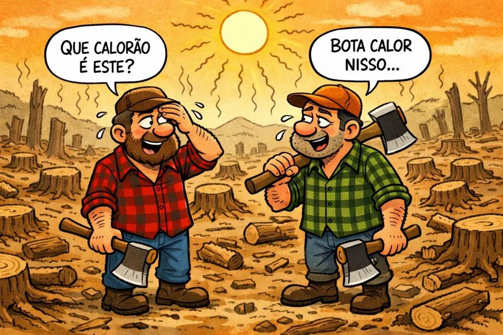 Depois da última árvore, vem o calor