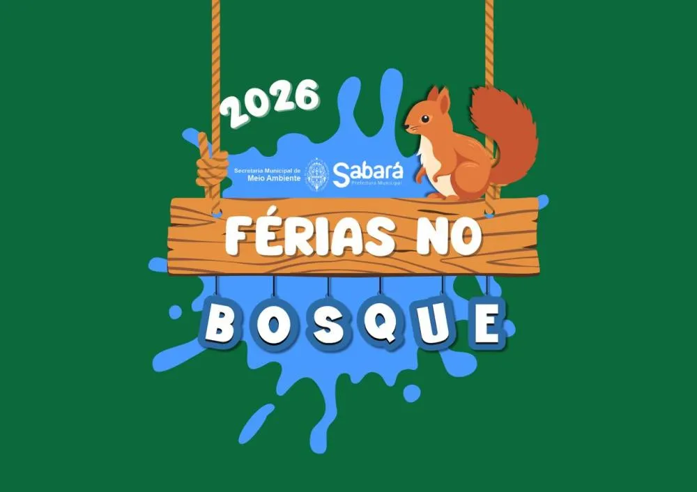 Férias no Bosque 2026: projeto gratuito leva lazer e educação ambiental para crianças em Sabará