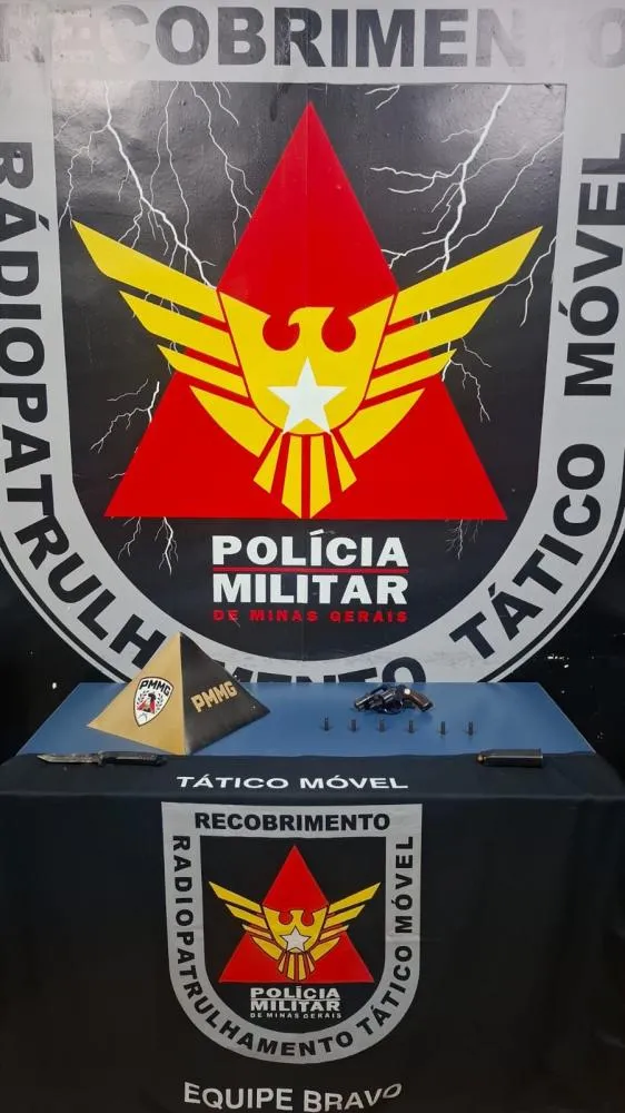 Sabará não tolera violência contra a mulher: dois agressores são presos e polícia apreende arma e drogas