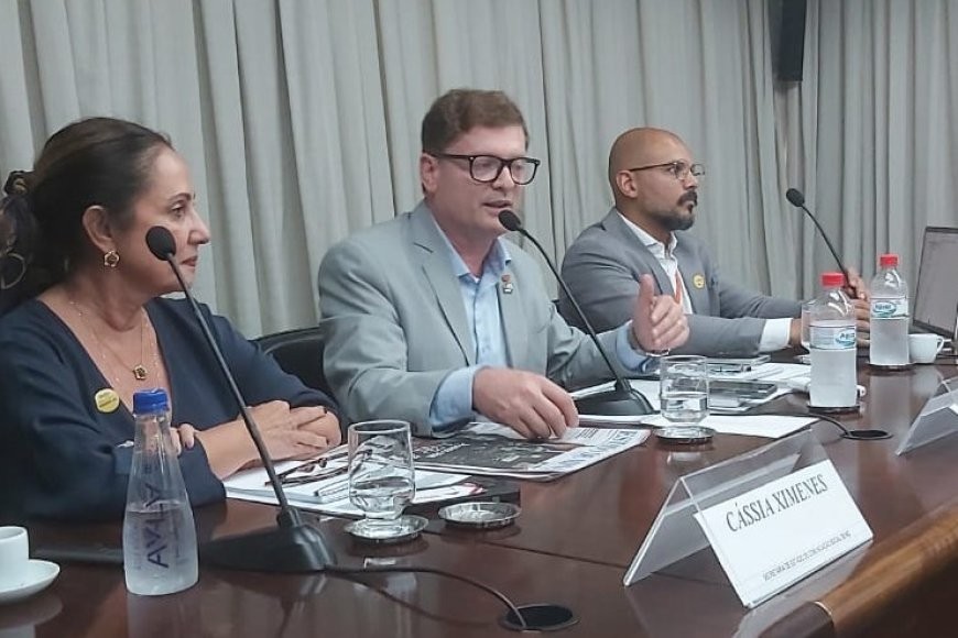 Nova secretária debate rumos da Comunicação em Minas em reunião na FIEMG